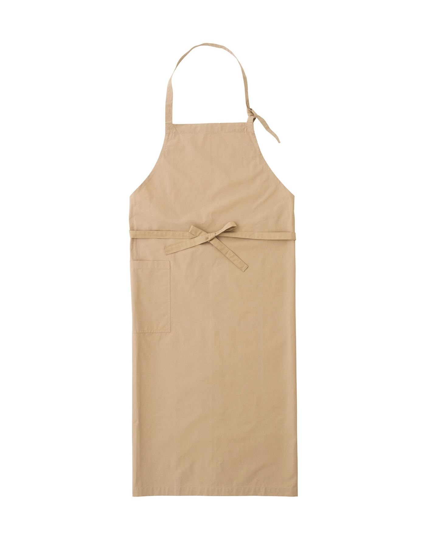 ผ้ากันเปื้อน Alisha apron light beige คอตตอน 100% สีเบจอ่อน จากคอลเลกชัน MiiThaaii โดย Old Pine Trees