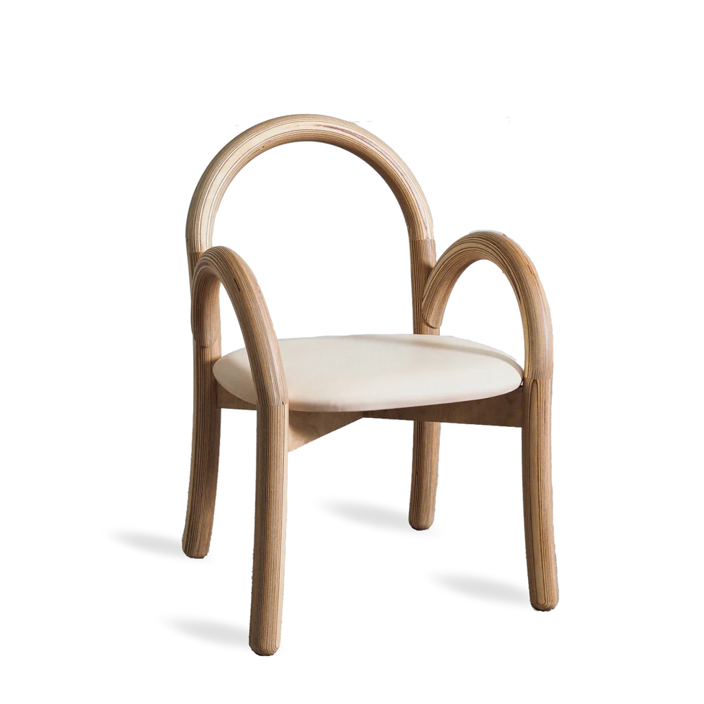 Made by Choice GOMA Armchair เก้าอี้ armchair birch plywood รูปทรง solid และ curved geometry ออกแบบโดย Thomas Sandell
