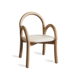 Made by Choice GOMA Armchair เก้าอี้ armchair birch plywood รูปทรง solid และ curved geometry ออกแบบโดย Thomas Sandell
