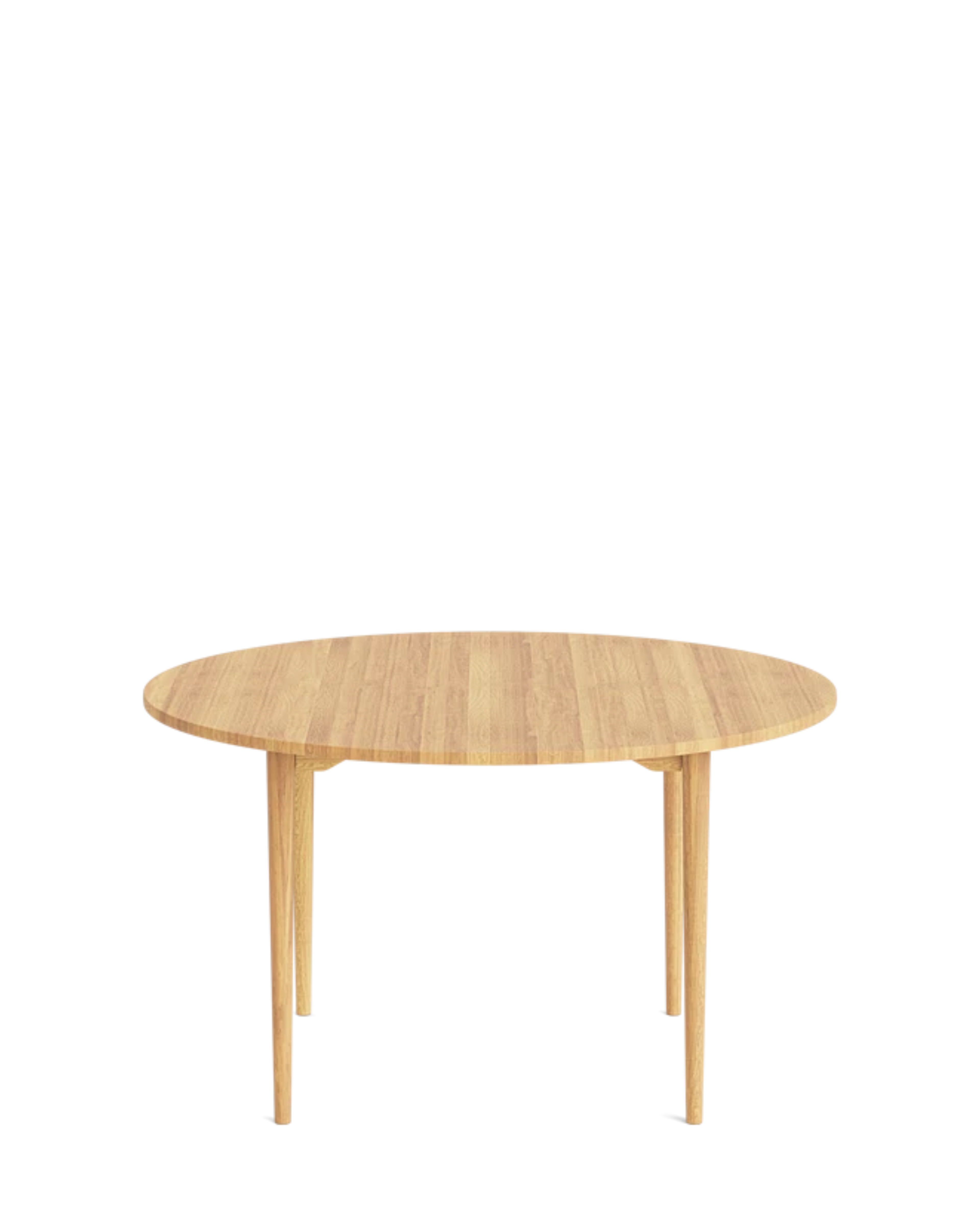 MAKE nordic HOLMEN Round Dining Table โต๊ะอาหารทรงกลมไม้โอ๊คดีไซน์สแกนดิเนเวียนสำหรับพื้นที่รับประทานอาหาร