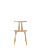 MAKE nordic J111 Dining Chair เก้าอี้ไม้โอ๊คพนักพิงโค้งดีไซน์สแกนดิเนเวียนสำหรับโต๊ะอาหาร ออกแบบโดย Poul M. Volther