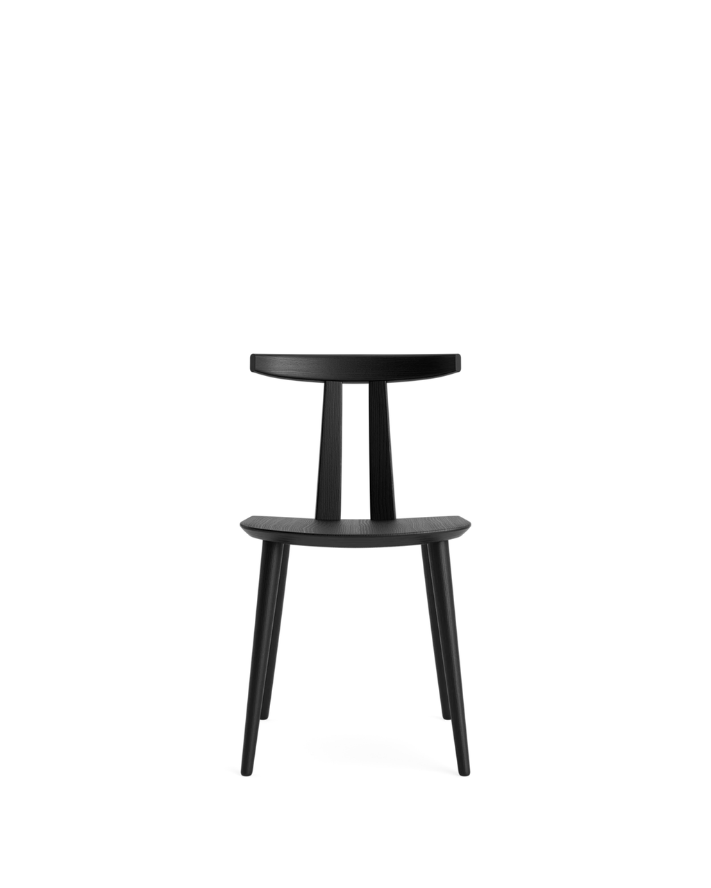 MAKE nordic J111 Dining Chair เก้าอี้ไม้โอ๊คพนักพิงโค้งดีไซน์สแกนดิเนเวียนสำหรับโต๊ะอาหาร ออกแบบโดย Poul M. Volther