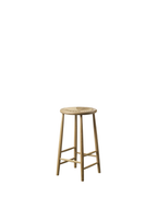 FDB Møbler J165 Stool เก้าอี้ไม้ oak ที่นั่ง papercord ออกแบบโดย Jørgen Bækmark