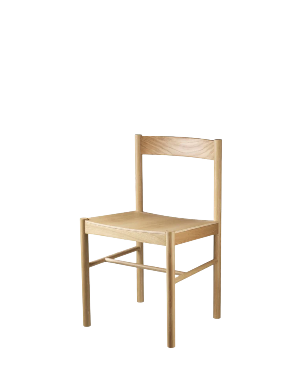 FDB Møbler J178 Lønstrup Chair เก้าอี้ไม้ oak ที่นั่ง veneer และ papercord ออกแบบโดย Stine Lundgaard Weigelt