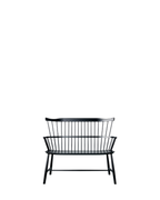 FDB Møbler J52D Bench ม้านั่งไม้ beech สี Jet Black ขนาด 106 ซม. ออกแบบโดย Børge Mogensen
