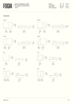 Fogia Jord Modular Sofa