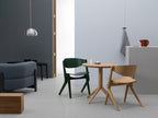 Karimoku New Standard Scout Chair เก้าอี้ไม้โอ๊คพนักพิงโค้งดีไซน์มินิมอล ออกแบบโดย Christian Haas