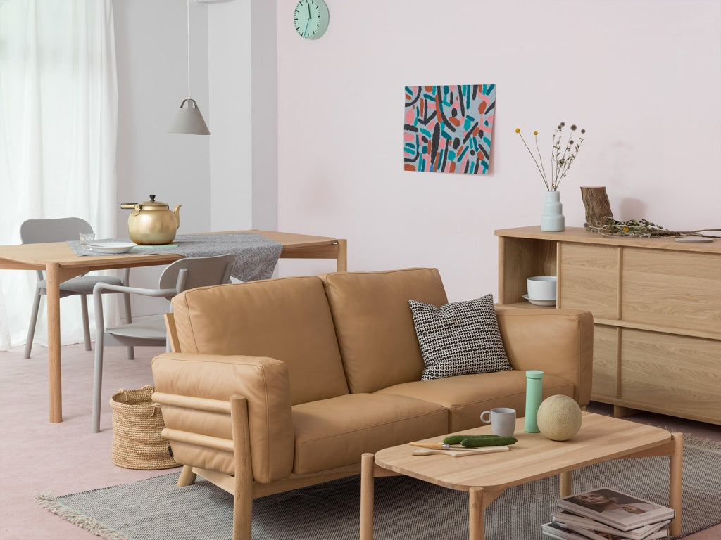 Karimoku New Standard Prop Sideboard 150 ตู้เก็บของไม้โอ๊คดีไซน์มินิมอล ออกแบบโดย BIG-GAME