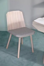 Karimoku New Standard Colour Wood Sidechair เก้าอี้ไม้โอ๊คดีไซน์กราฟิก ออกแบบโดย Scholten & Baijings
