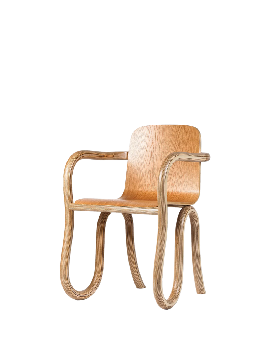 Made by Choice KOLHO Chair เก้าอี้ plywood รูปทรง geometric และ curved form ออกแบบโดย Matthew Day Jackson