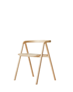 Made by Choice LAAKSO Dining Chair เก้าอี้ไม้ ash พร้อม U-shaped backrest ออกแบบโดย Saku Sysiö