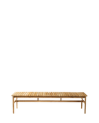 FDB Møbler M10 Sammen Bench ม้านั่งไม้ teak สำหรับ outdoor แบบไม่มีพนักพิง ออกแบบโดย Thomas E. Alken