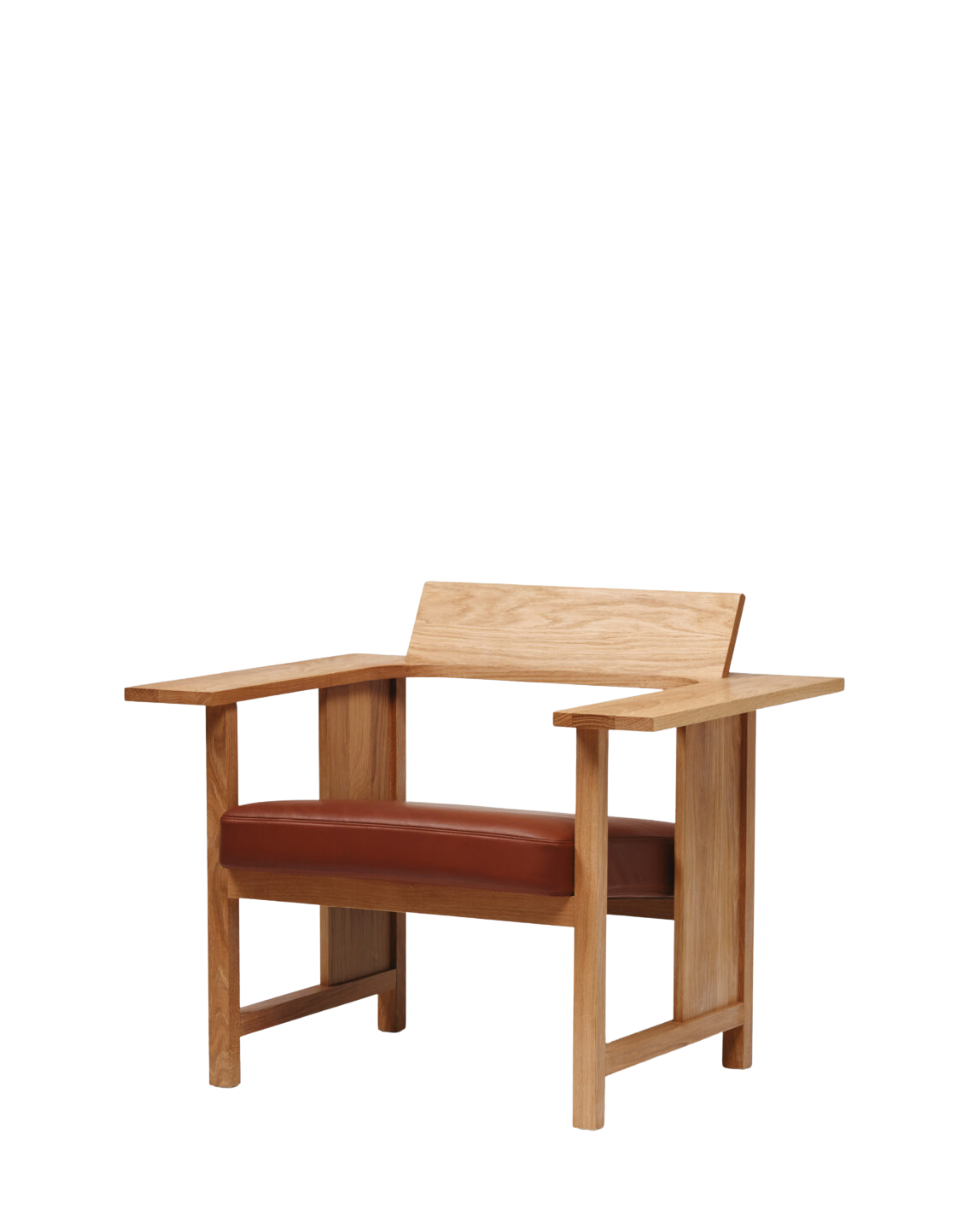Mattiazzi MC10 CLERICI Lounge Chair เก้าอี้ lounge chair โครงไม้ solid wood ออกแบบโดย Konstantin Grcic