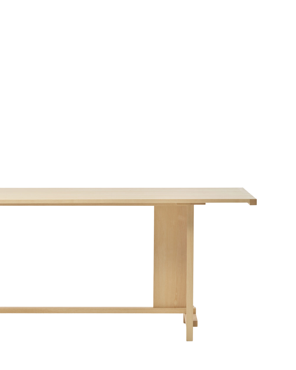 Mattiazzi MC10 CLERICI Table โต๊ะไม้ ash ขนาดใหญ่ ดีไซน์เรียบสงบ ออกแบบโดย Konstantin Grcic