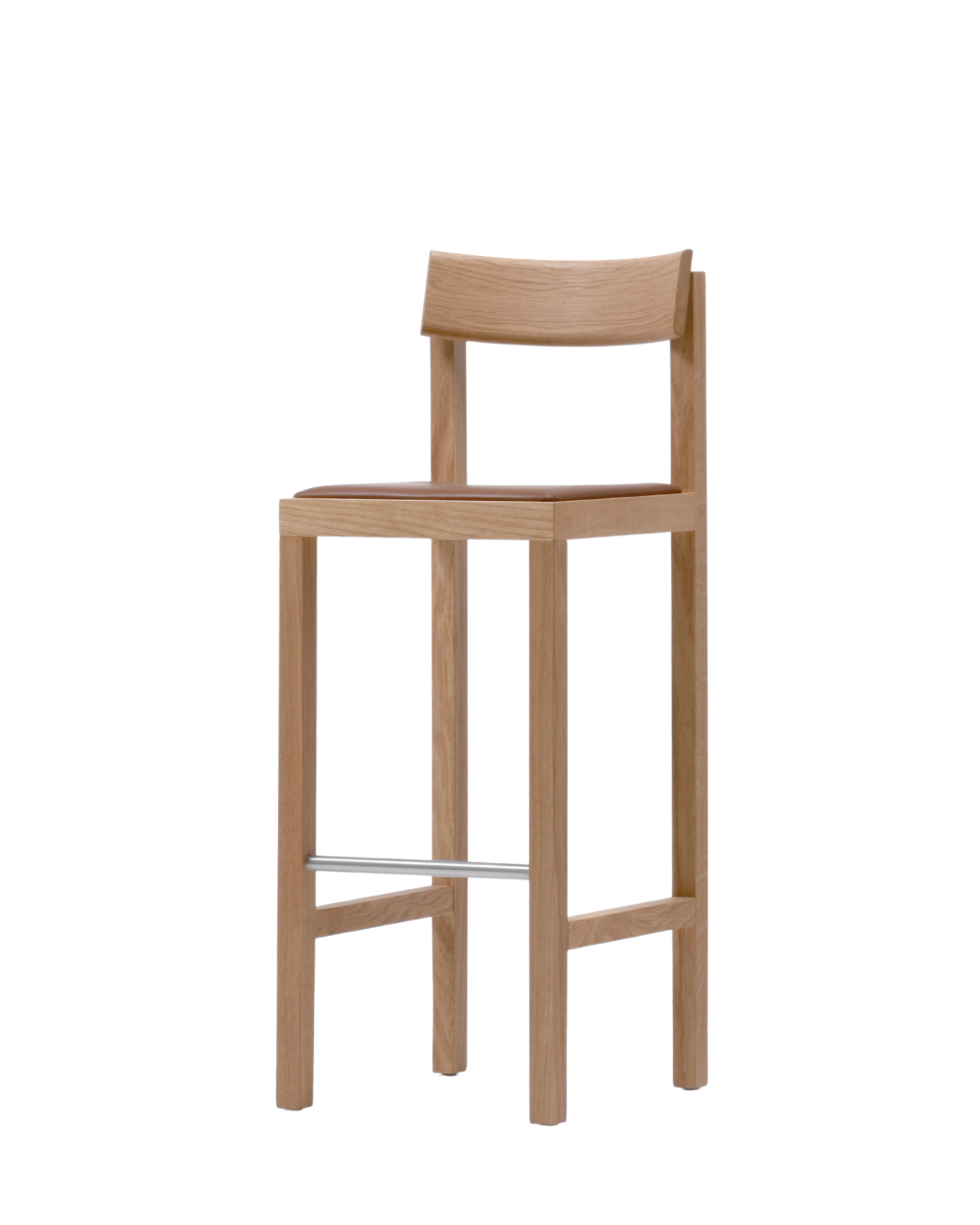 Mattiazzi MC14 PRIMO Counter / Bar Stool สตูลโครงไม้สำหรับเคาน์เตอร์และบาร์ร่วมสมัย