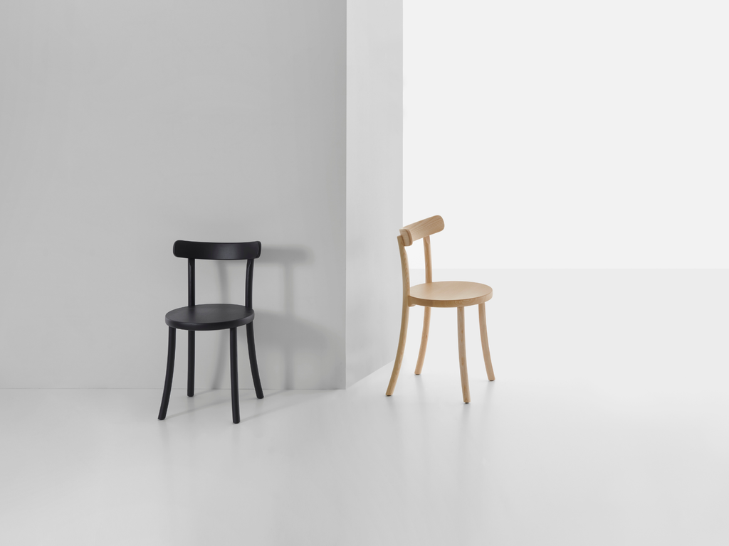 Mattiazzi MC18 ZAMPA Chair เก้าอี้โครงไม้ ash สำหรับพื้นที่ภายในร่วมสมัย