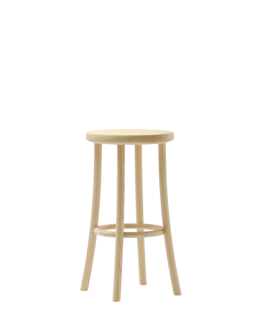 Mattiazzi MC18 ZAMPA Counter / Bar Stool สตูลโครงไม้ ash สำหรับเคาน์เตอร์และบาร์ร่วมสมัย