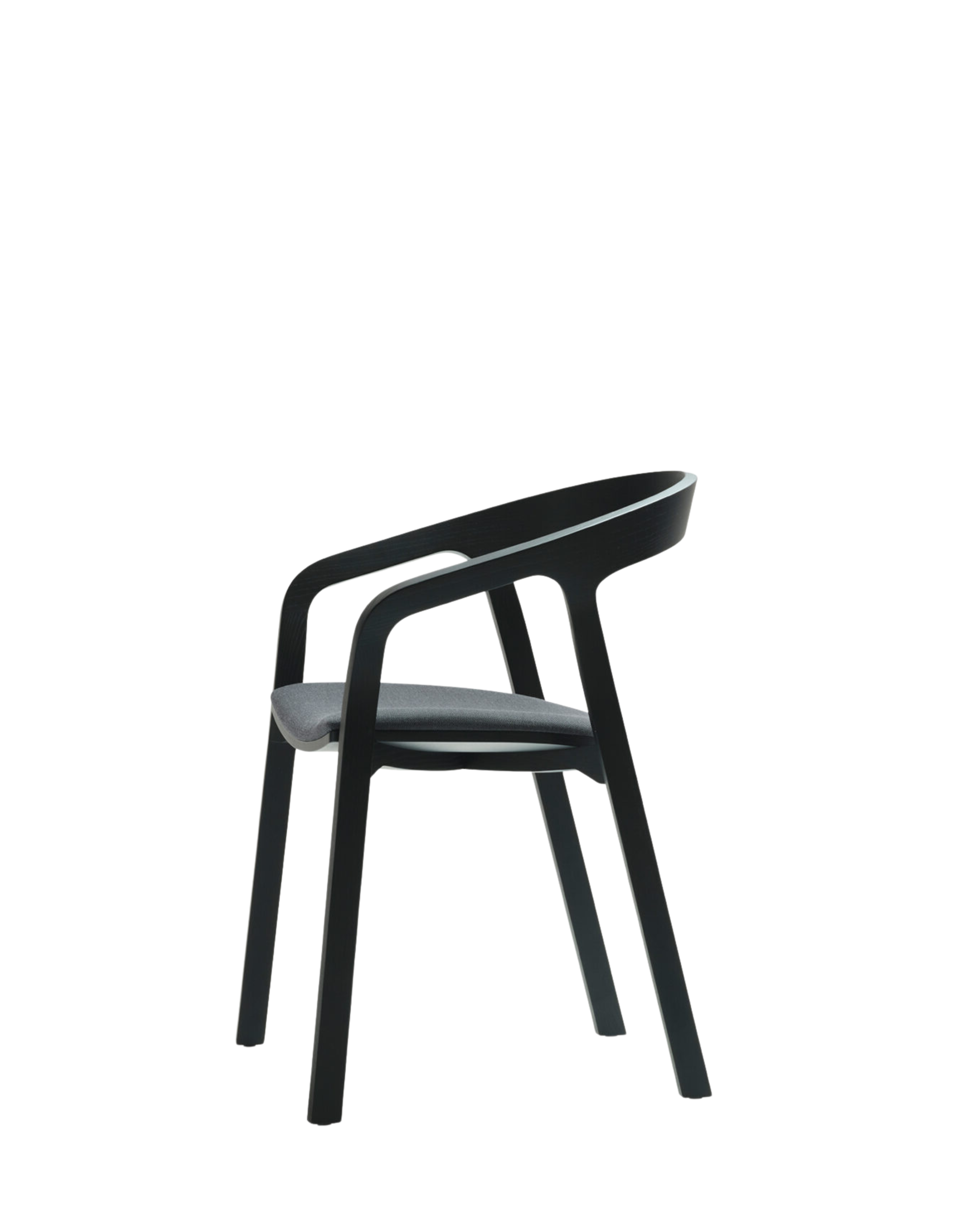 Mattiazzi MC1 SHE SAID Chair เก้าอี้ไม้ ash ออกแบบโดย Nitzan Cohen พร้อม armrest โค้งลาดและรายละเอียดงานไม้ต่อเนื่อง