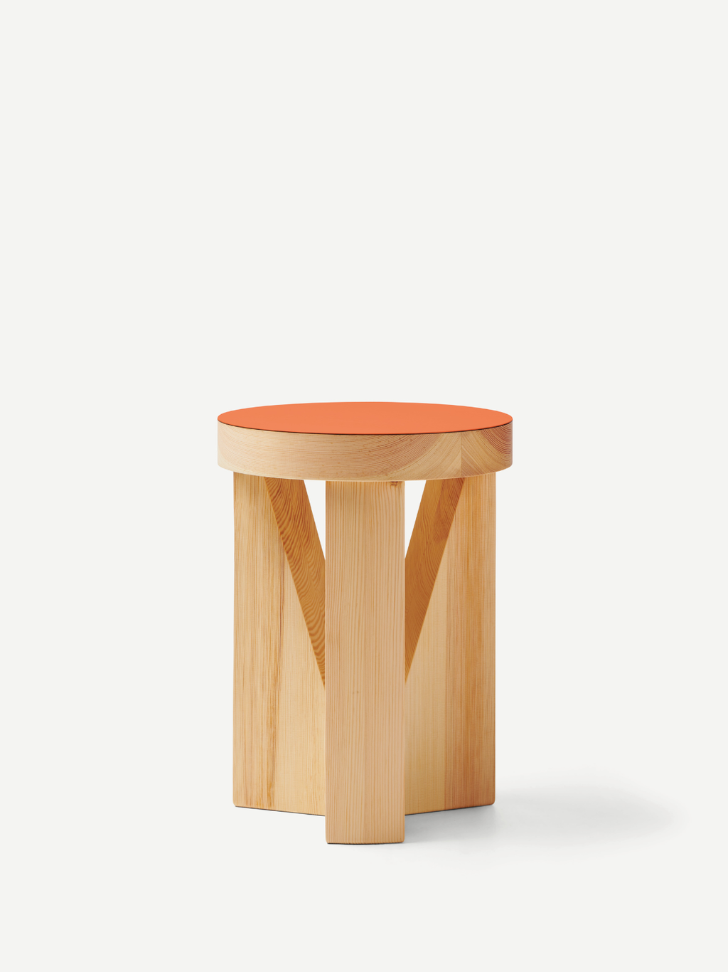Mattiazzi MC20 CUGINO Stool/Table สตูลและโต๊ะข้างโครงไม้ oak สำหรับพื้นที่ภายในร่วมสมัย