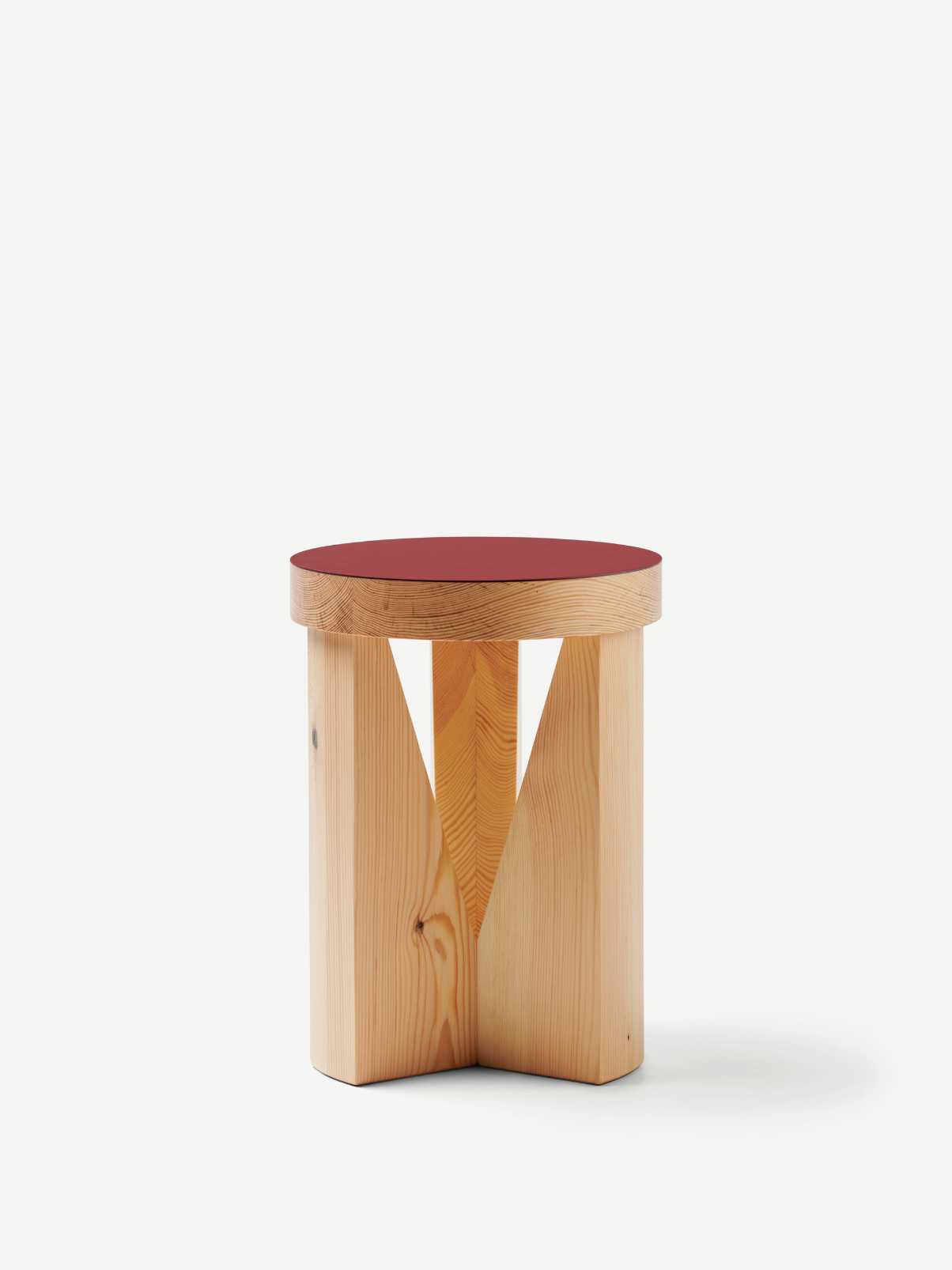Mattiazzi MC20 CUGINO Stool/Table สตูลและโต๊ะข้างโครงไม้ oak สำหรับพื้นที่ภายในร่วมสมัย