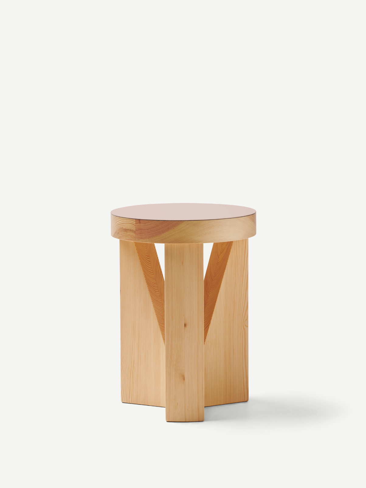 Mattiazzi MC20 CUGINO Stool/Table สตูลและโต๊ะข้างโครงไม้ oak สำหรับพื้นที่ภายในร่วมสมัย