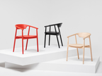Mattiazzi MC21 LEVA Chair เก้าอี้พักแขนโครงไม้ ash สำหรับโต๊ะอาหาร ร้านอาหาร และพื้นที่ภายในร่วมสมัย