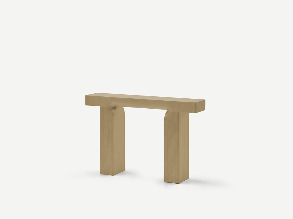 Mattiazzi OTO Side Table โต๊ะข้างโครงไม้ Okoumé สำหรับพื้นที่ภายในร่วมสมัย