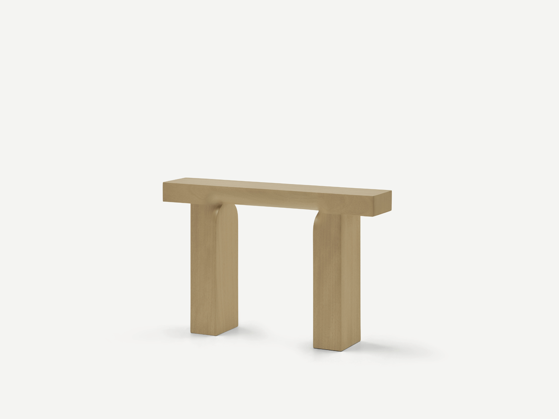 Mattiazzi OTO Side Table โต๊ะข้างโครงไม้ Okoumé สำหรับพื้นที่ภายในร่วมสมัย