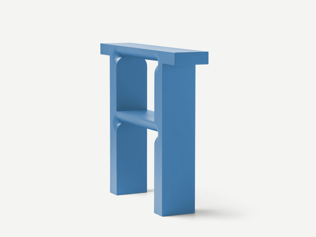 Mattiazzi OTO Two-Level Console คอนโซลโครงไม้ Okoumé แบบสองระดับสำหรับพื้นที่ภายในร่วมสมัย