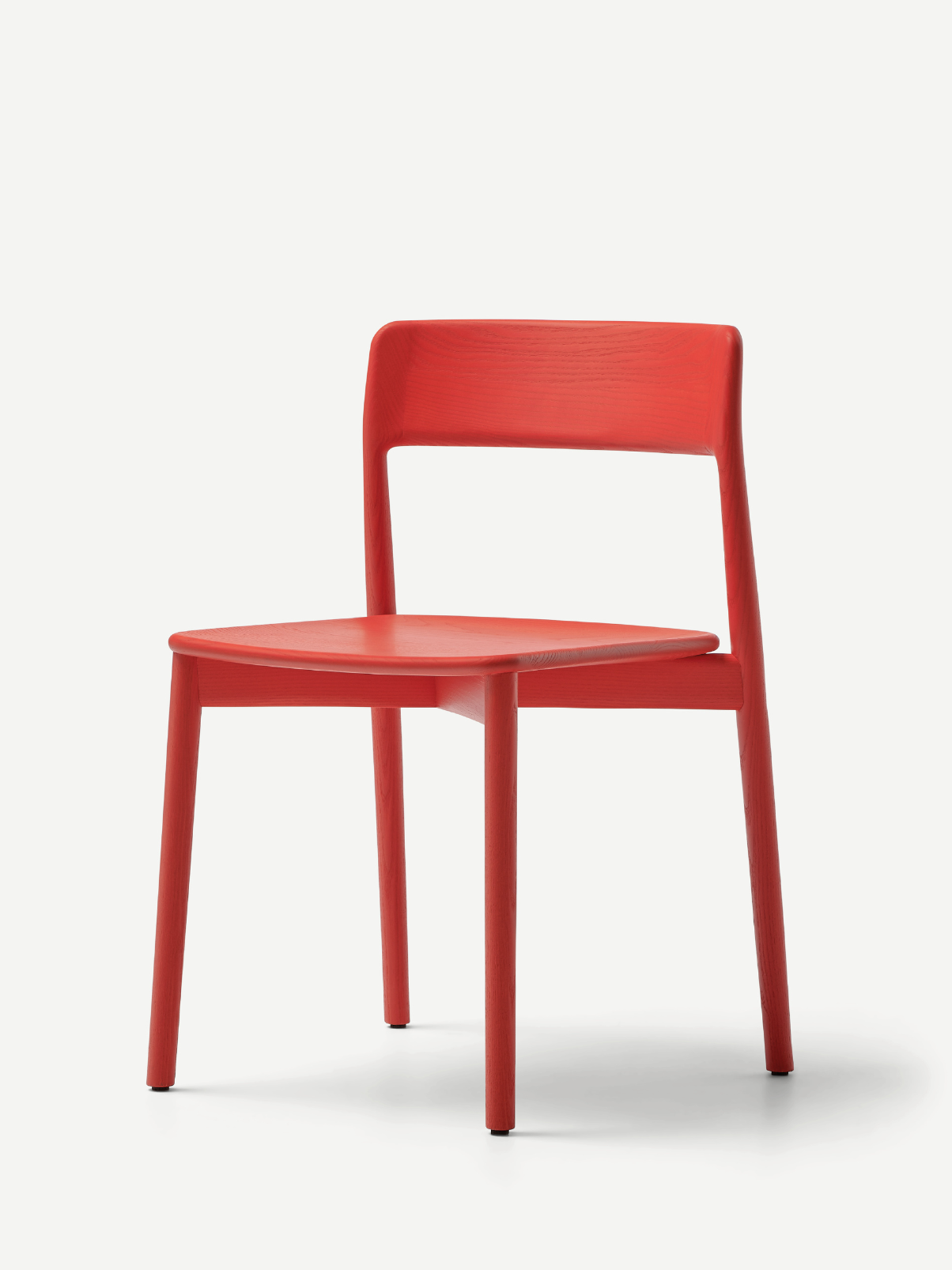 Mattiazzi SETA Chair เก้าอี้โครงไม้ ash แบบ stackable สำหรับร้านอาหาร คาเฟ่ และพื้นที่ภายในร่วมสมัย