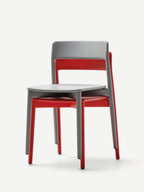 Mattiazzi SETA Chair เก้าอี้โครงไม้ ash แบบ stackable สำหรับร้านอาหาร คาเฟ่ และพื้นที่ภายในร่วมสมัย