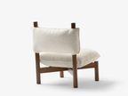 Mattiazzi PAF PAF Lounge เก้าอี้ lounge โครงไม้ ash พร้อม removable upholstery สำหรับพื้นที่นั่งเล่นและพื้นที่ภายในร่วมสมัย
