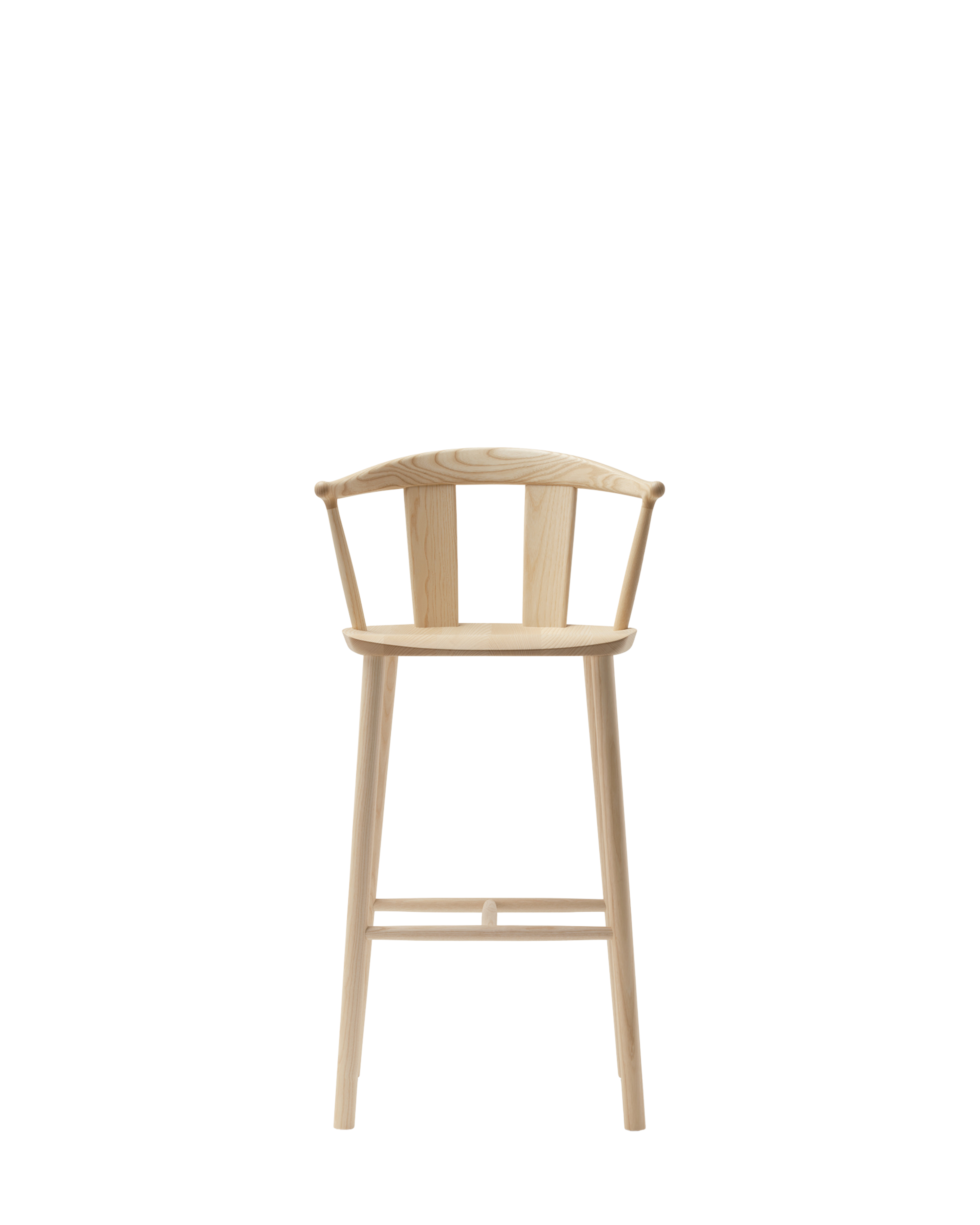 Mattiazzi STELO Counter & Bar Stool สตูลโครงไม้ ash และ beech สำหรับเคาน์เตอร์ บาร์ และคาเฟ่ร่วมสมัย
