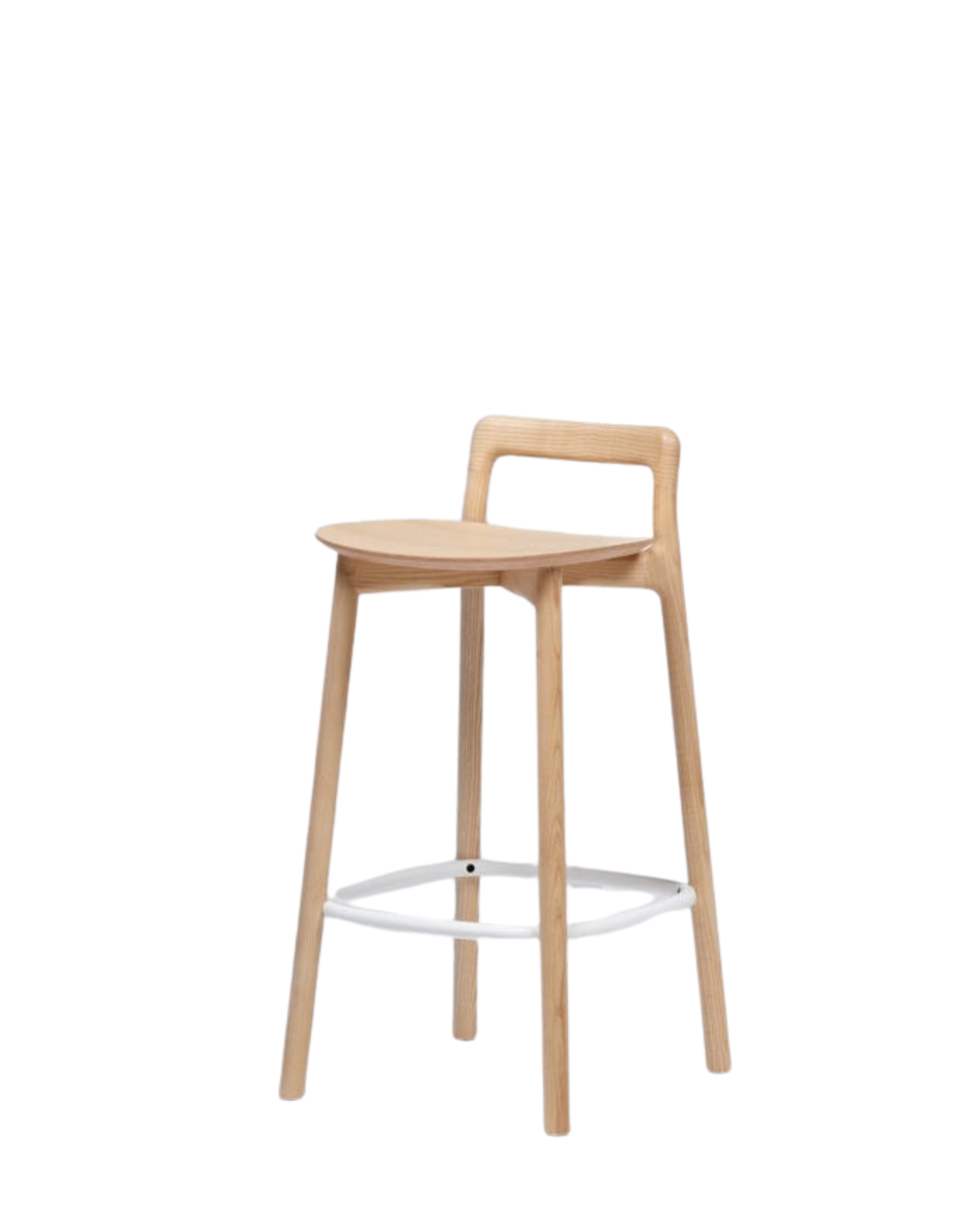 Mattiazzi MC2 BRANCA Counter / Bar Stool สตูลไม้ ash ออกแบบโดย Sam Hecht & Kim Colin