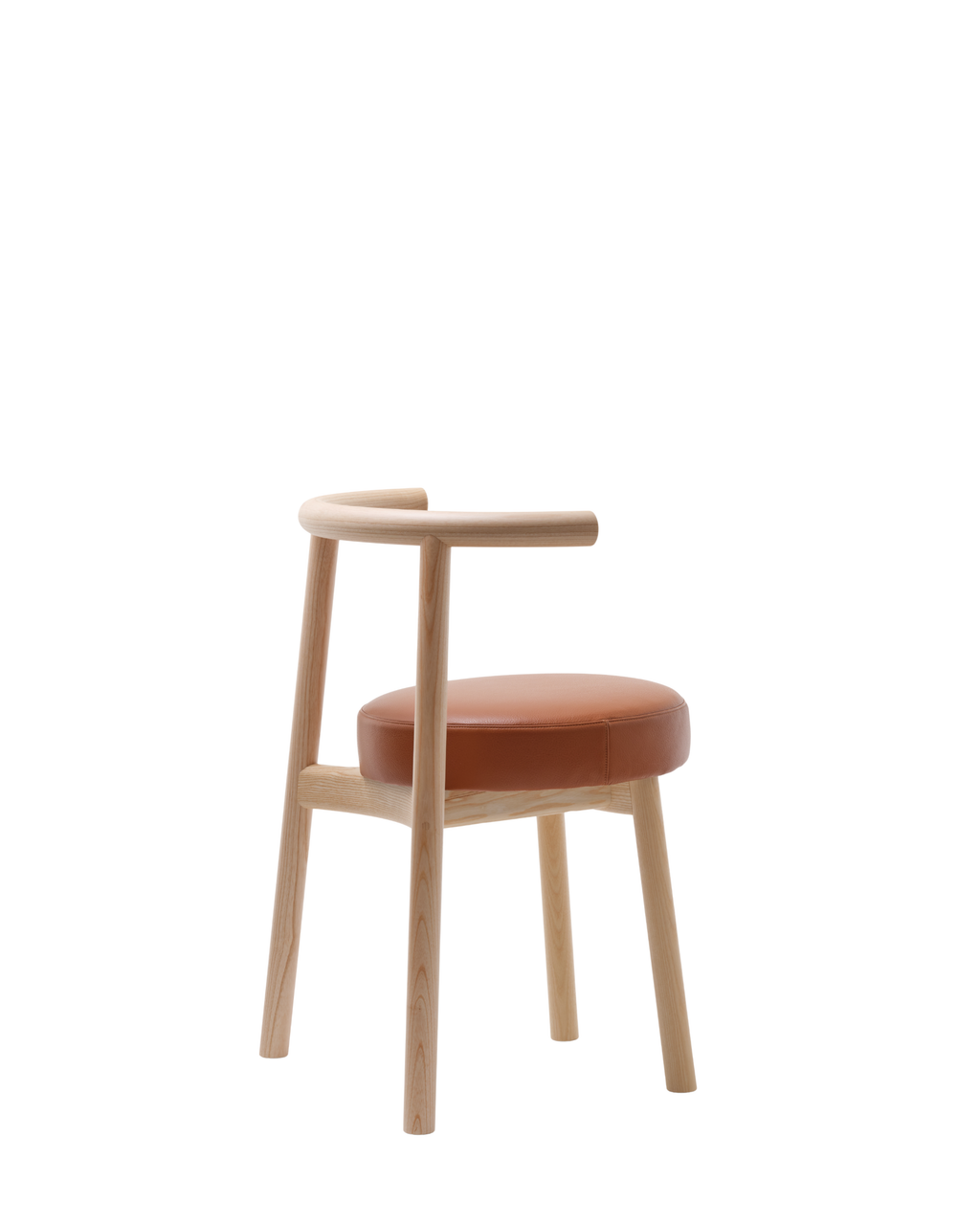 Mattiazzi MC5 SOLO Chair Soft upholstered dining chair ไม้ ash หรือ oak ออกแบบโดย Nitzan Cohen