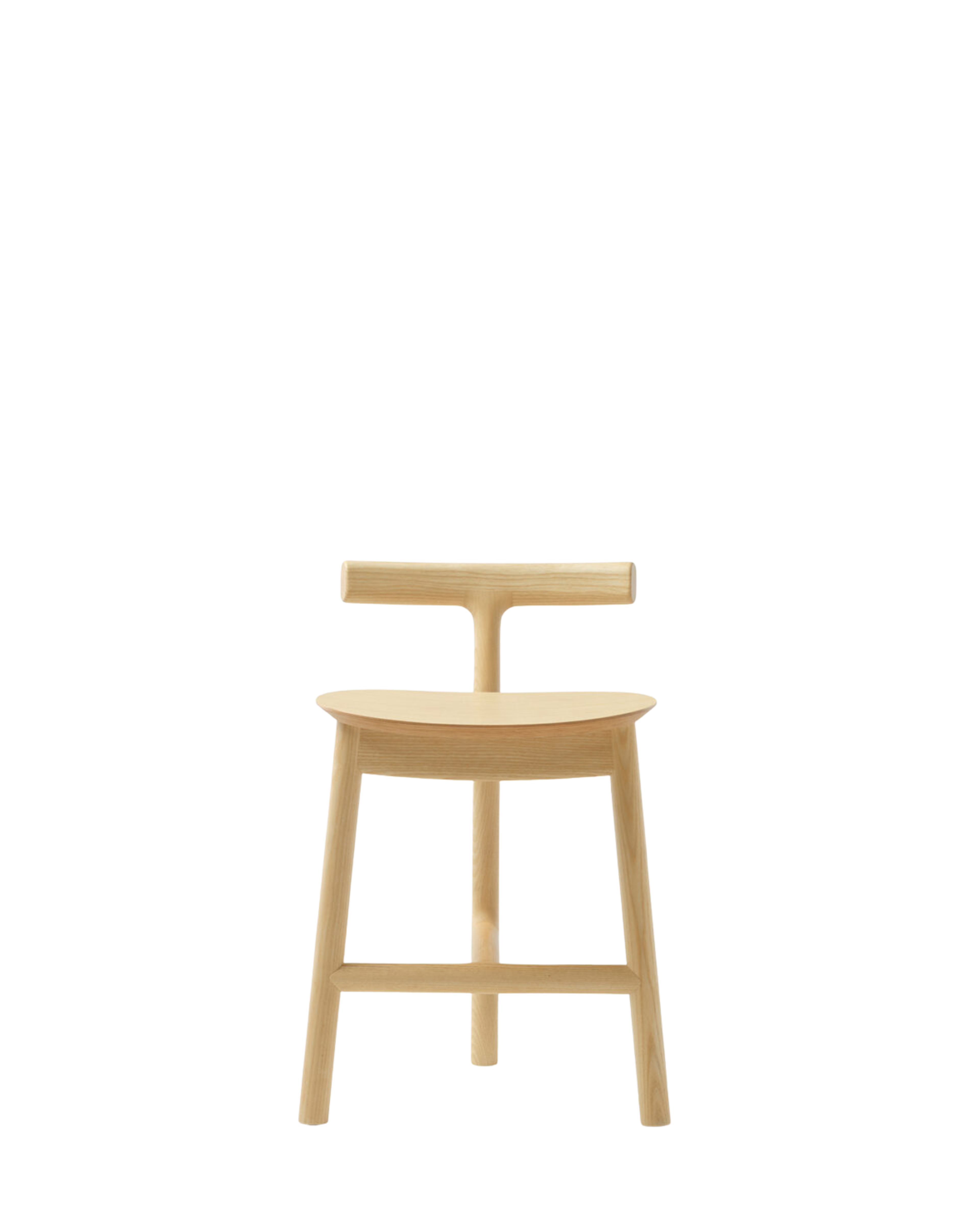 Mattiazzi MC7 RADICE Chair เก้าอี้ไม้สามขาดีไซน์เรียบง่าย ออกแบบโดย Sam Hecht & Kim Colin