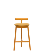 Mattiazzi MC7 RADICE Counter Stool สตูลไม้สามขาสำหรับ counter seating ออกแบบโดย Sam Hecht & Kim Colin