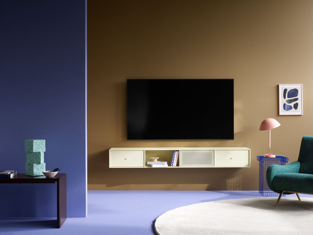 Montana TV Cabinet & Vinyl Storage