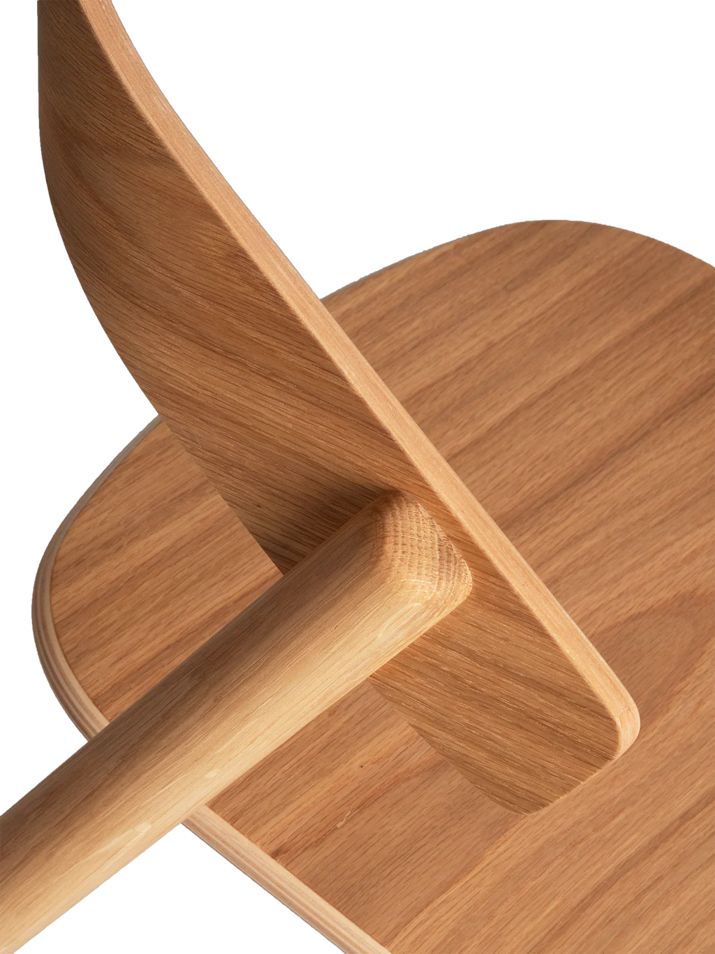 Made by Choice NUDE Dining Chair เก้าอี้ oak และ birch plywood แบบ stackable ออกแบบโดย Harri Koskinen