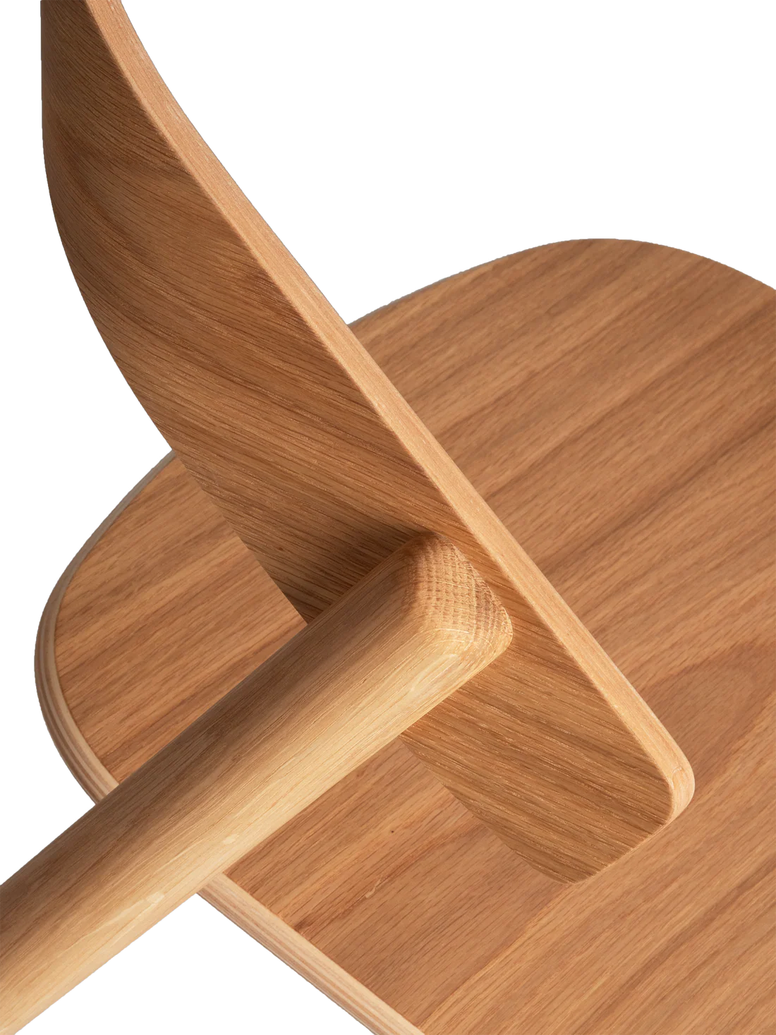 Made by Choice NUDE Dining Chair เก้าอี้ oak และ birch plywood แบบ stackable ออกแบบโดย Harri Koskinen
