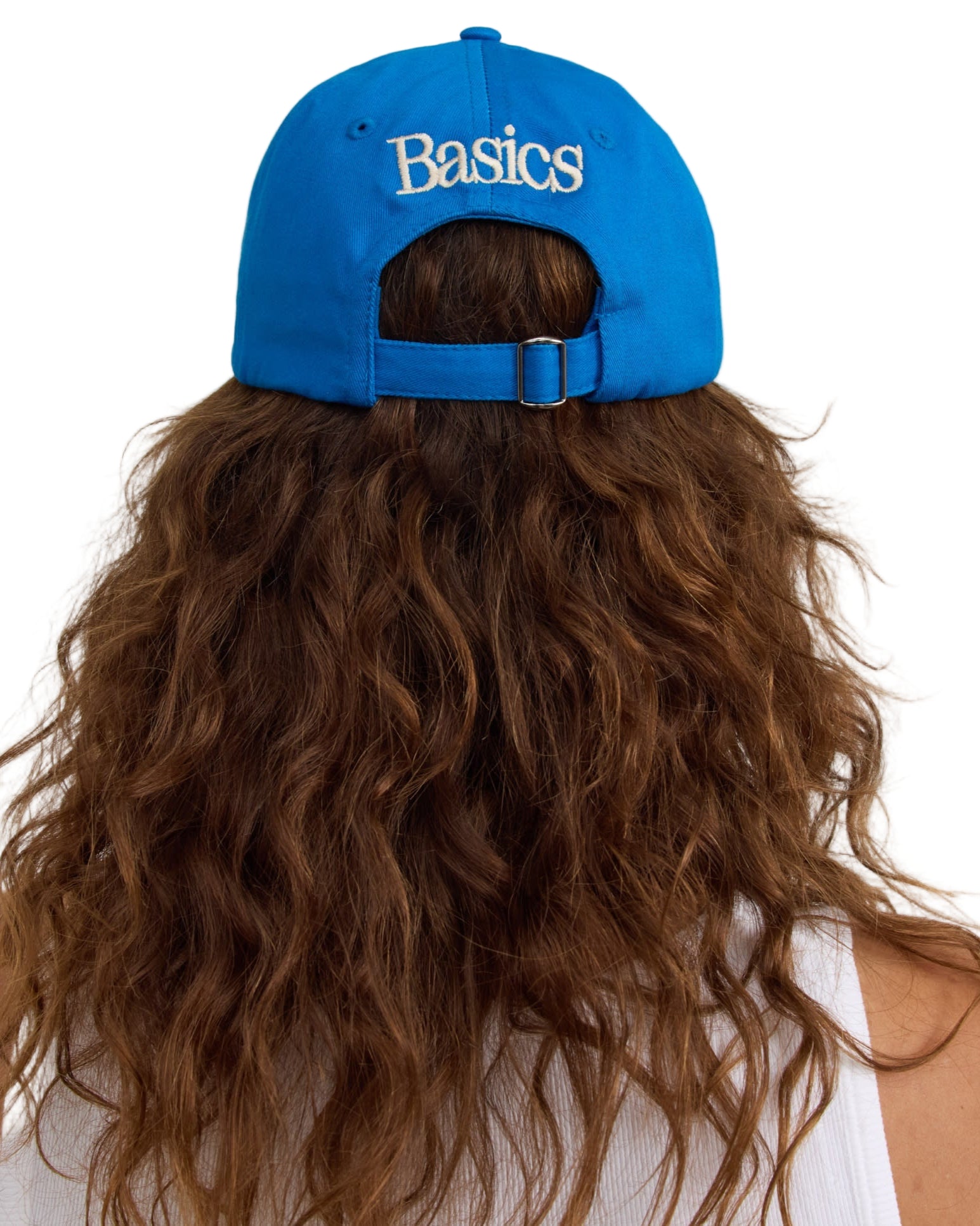 หมวกเบสบอล Core Casual Cap สี Azure Blue จาก Organic Basics ทำจากผ้าฝ้ายออร์แกนิก 100% จำหน่ายโดย Old Pine Trees