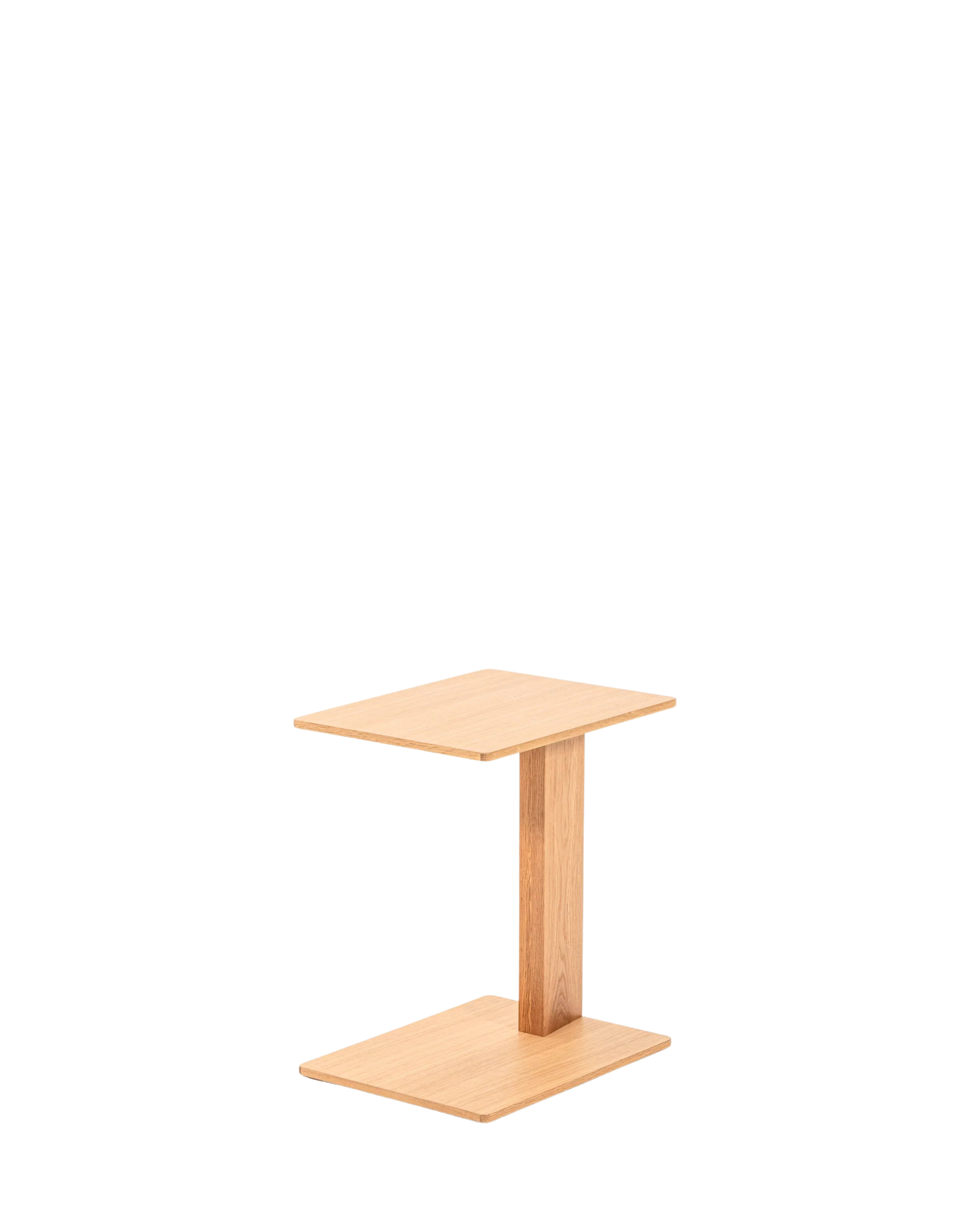 Overhang Rectangular Table โต๊ะข้างดีไซน์มินิมอลโครงสร้าง cantilever จาก Case Furniture ออกแบบโดย Terence Woodgate 