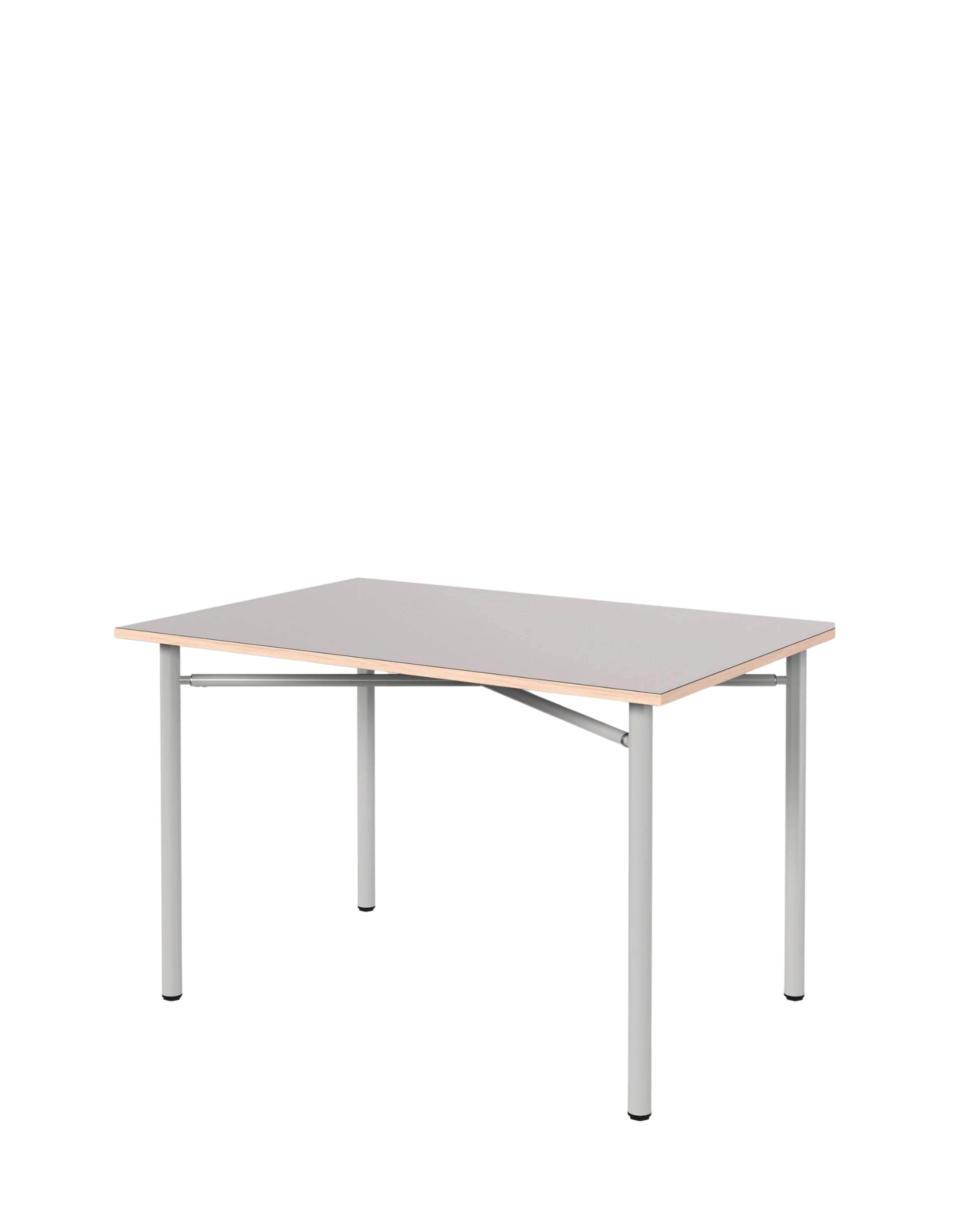 Prinds Table โต๊ะดีไซน์มินิมอลหน้า HPL ขอบไม้แอช ออกแบบโดย Jenkins & Uhnger