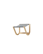 René Bicycle Rack ที่แขวนจักรยานติดผนังจาก ash พร้อม fabric sling สำหรับแขวนหมวก เสื้อผ้า และของใช้ ออกแบบโดย Tomoko Azumi