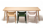 Karimoku New Standard Scout Table 240 โต๊ะอาหารไม้โอ๊คขนาดใหญ่ดีไซน์มินิมอล ออกแบบโดย Christian Haas