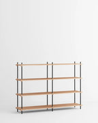 ชั้นวางของ ชั้นเก็บของ ชั้นวางตกแต่งบ้าน ชั้นจัดแสดงของสะสม ชั้นจัดระเบียบ และชั้นโชว์ของจาก MOEBE ดีไซน์เรียบง่ายแบบสแกนดิเนเวีย ปรับเปลี่ยนได้ตามพื้นที่และการใช้งาน ผลิตจากไม้โอ๊กแท้และเหล็กเคลือบสีพาวเดอร์ สะท้อนแนวคิดของ Old Pine Trees เรื่องความงามที่ใช้งานได้จริงและอยู่กับเราได้นาน