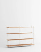 ชั้นวางของ ชั้นเก็บของ ชั้นวางตกแต่งบ้าน ชั้นจัดแสดงของสะสม ชั้นจัดระเบียบ และชั้นโชว์ของจาก MOEBE ดีไซน์เรียบง่ายแบบสแกนดิเนเวีย ปรับเปลี่ยนได้ตามพื้นที่และการใช้งาน ผลิตจากไม้โอ๊กแท้และเหล็กเคลือบสีพาวเดอร์ สะท้อนแนวคิดของ Old Pine Trees เรื่องความงามที่ใช้งานได้จริงและอยู่กับเราได้นาน