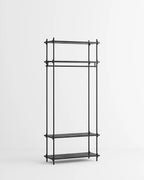 ราวแขวนผ้า MOEBE แบบโมดูลาร์ ทำจากไม้โอ๊กสไตล์สแกนดิเนเวียน นำเข้าโดย Old Pine Trees ปรับแต่งได้ไม่สิ้นสุด เพิ่มชิ้นส่วนหรือปรับรูปแบบได้ตามต้องการ โครงสร้างแบบคอมโพเนนต์ แข็งแรง ใช้งานได้นาน เหมาะสำหรับการจัดเก็บเสื้อผ้าและตกแต่งบ้านในสไตล์สแกนดิเนเวียนอย่างเป็นระเบียบ