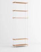 ราวแขวนผ้า MOEBE แบบโมดูลาร์ ทำจากไม้โอ๊กสไตล์สแกนดิเนเวียน นำเข้าโดย Old Pine Trees ปรับแต่งได้ไม่สิ้นสุด เพิ่มชิ้นส่วนหรือปรับรูปแบบได้ตามต้องการ โครงสร้างแบบคอมโพเนนต์ แข็งแรง ใช้งานได้นาน เหมาะสำหรับการจัดเก็บเสื้อผ้าและตกแต่งบ้านในสไตล์สแกนดิเนเวียนอย่างเป็นระเบียบ