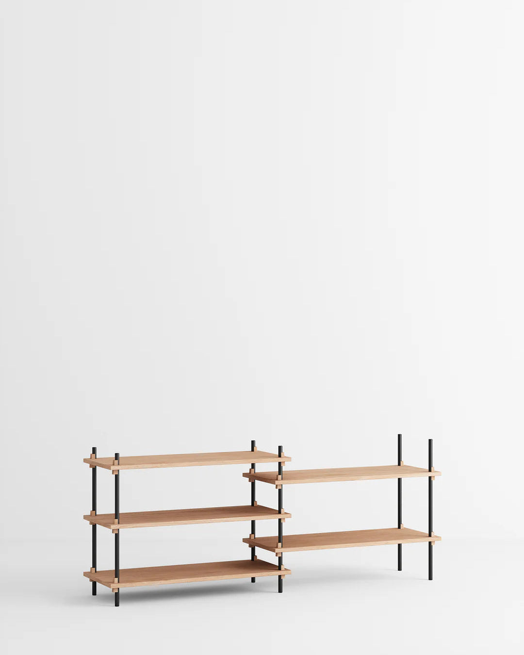 ชั้นวางของจาก MOEBE ดีไซน์เรียบง่ายแบบสแกนดิเนเวีย
ปรับเปลี่ยนได้ตามพื้นที่และการใช้งาน ผลิตจากไม้โอ๊กแท้และเหล็กเคลือบสีพาวเดอร์
สะท้อนแนวคิดของ Old Pine Trees เรื่องความงามที่ใช้งานได้จริงและอยู่กับเราได้นาน